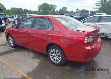 2013 Toyota Corolla Le from USA, damaged, VIN 5YFBU4EE7DP082801